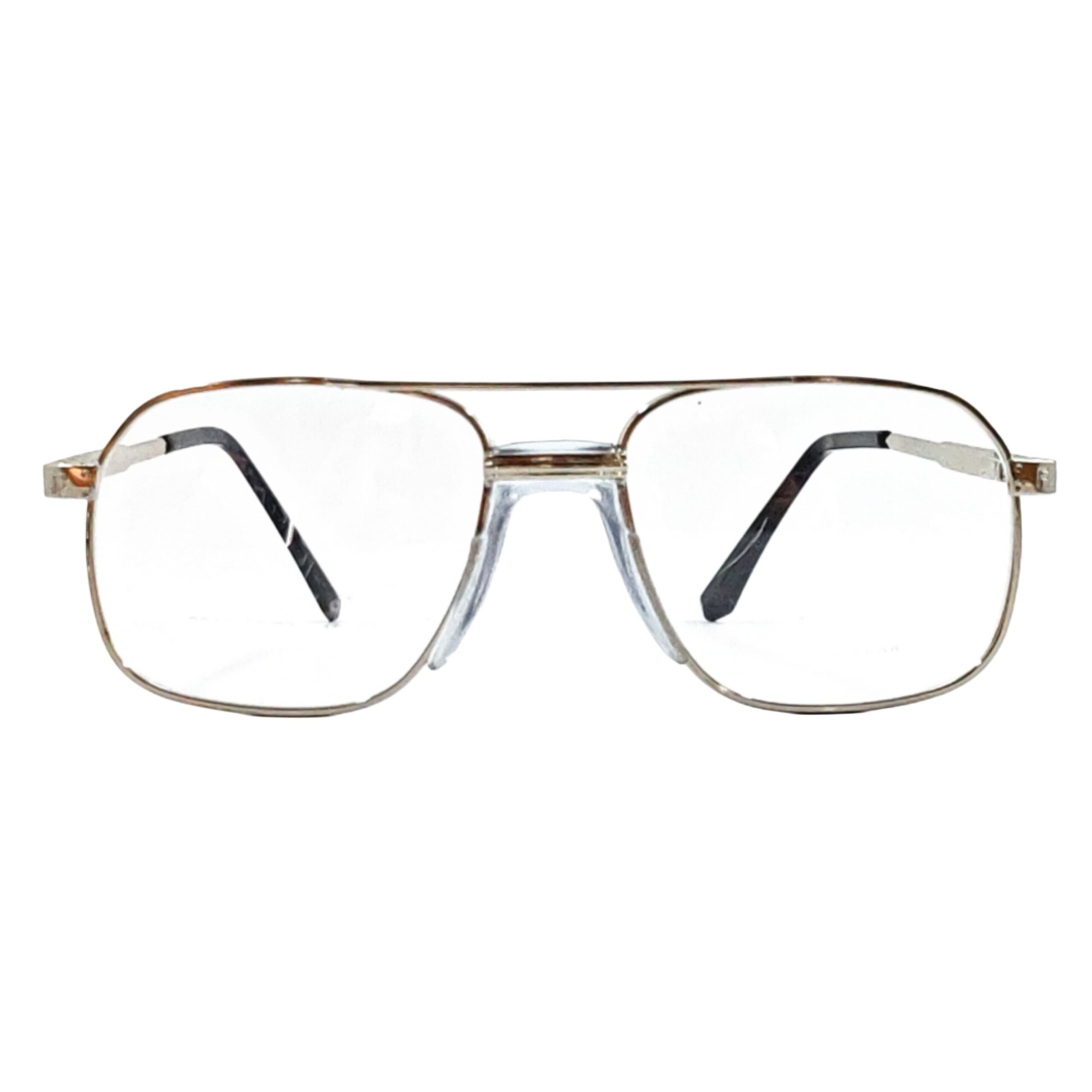 Classic Gold Aviator Eyeglasses – Full Rim Metal Frame - Image 4